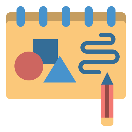 Sketchbook Generic Flat icon