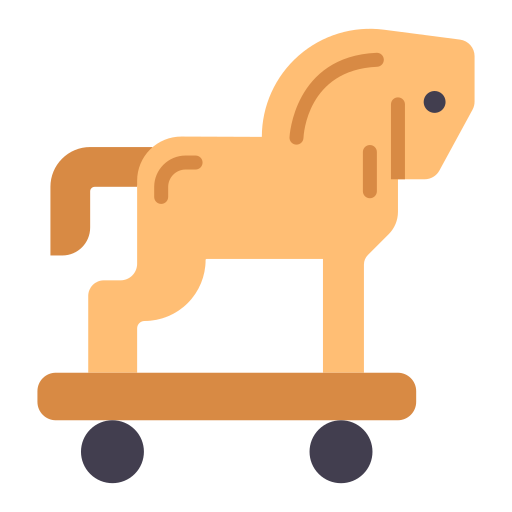 cavallo di troia Good Ware Flat icona