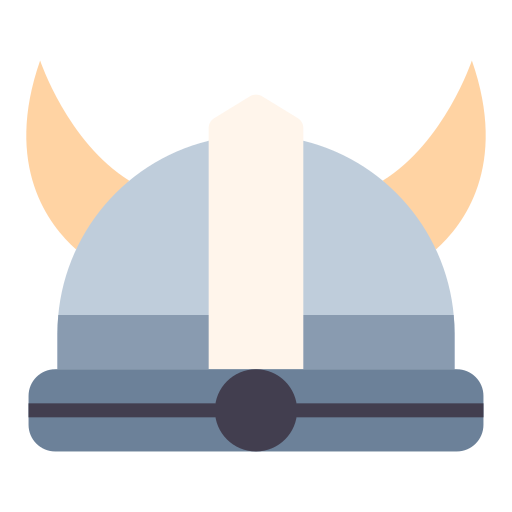 Шлем викинга Good Ware Flat иконка