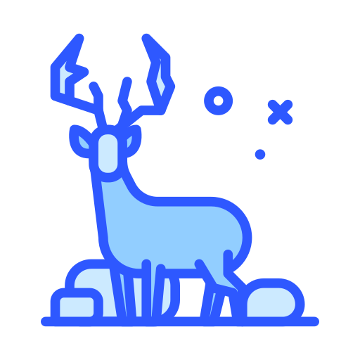 cervo Darius Dan Blue icona