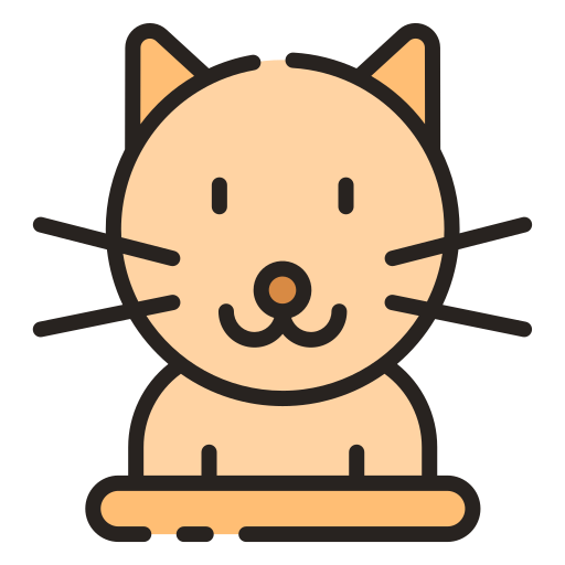 katze Good Ware Lineal Color icon