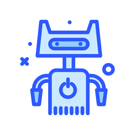 robot Darius Dan Blue Icône