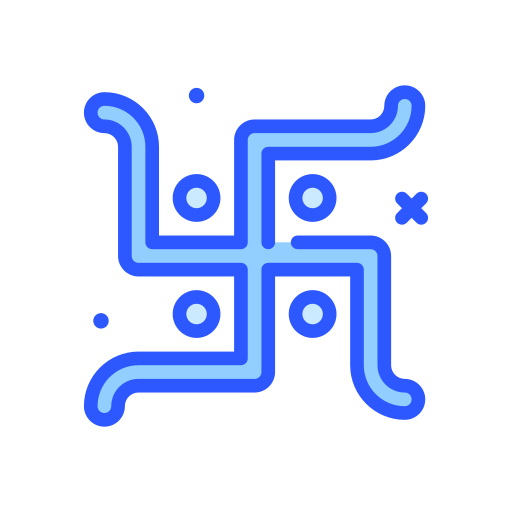 swastika Darius Dan Blue icoon