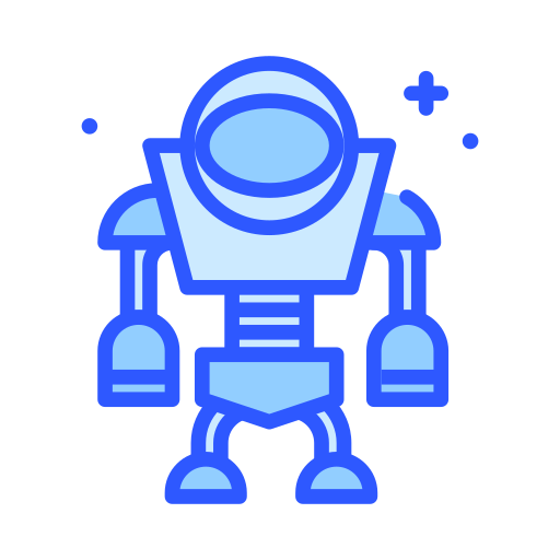 robot Darius Dan Blue icono