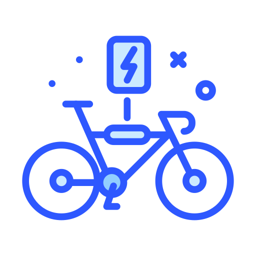 fiets Darius Dan Blue icoon