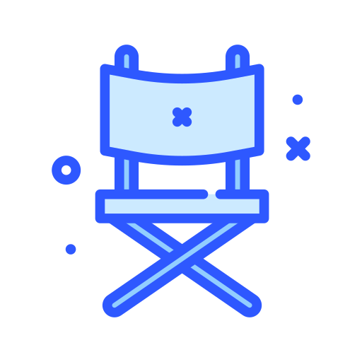 silla plegable Darius Dan Blue icono