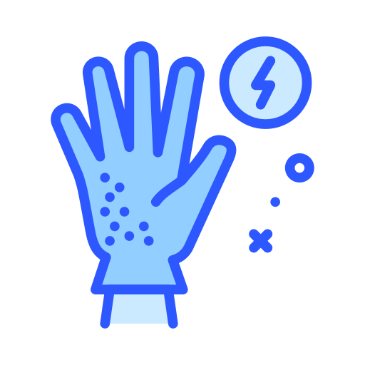 handschoenen Darius Dan Blue icoon