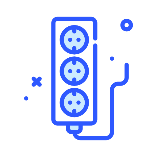 Extension cord Darius Dan Blue icon