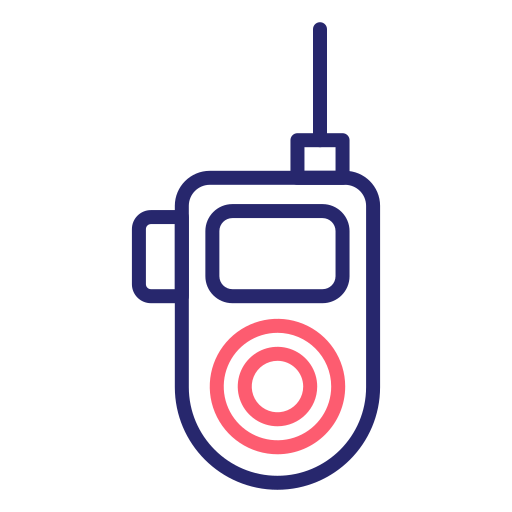 トランシーバー Generic Outline Color icon