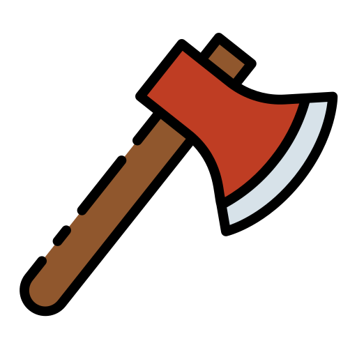 Axe Good Ware Lineal Color icon