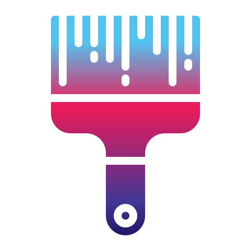 Brush Generic Flat Gradient icon
