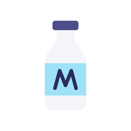 butelka mleka Good Ware Flat ikona