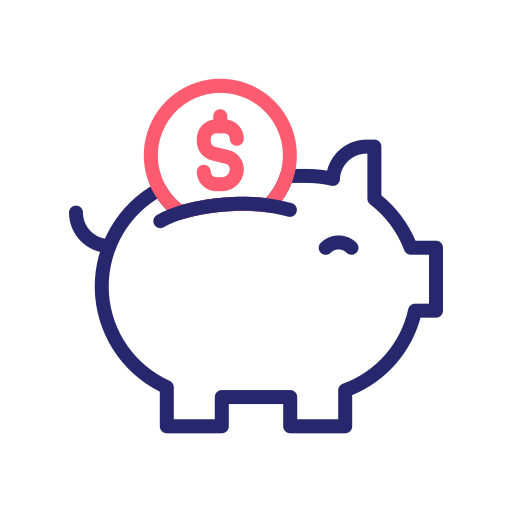 Savings Generic Outline Color icon
