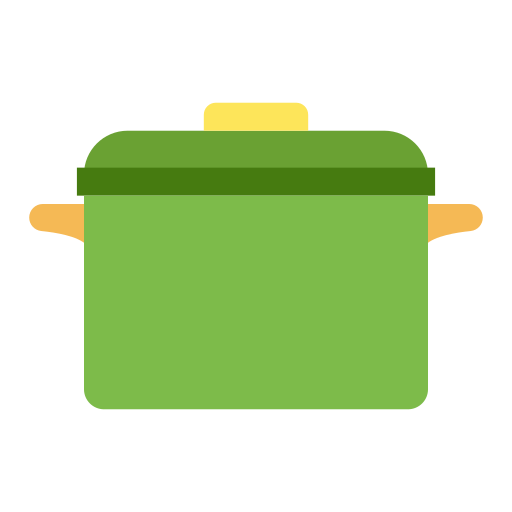 Saucepan Good Ware Flat icon