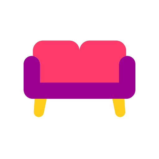sofa Good Ware Flat icon