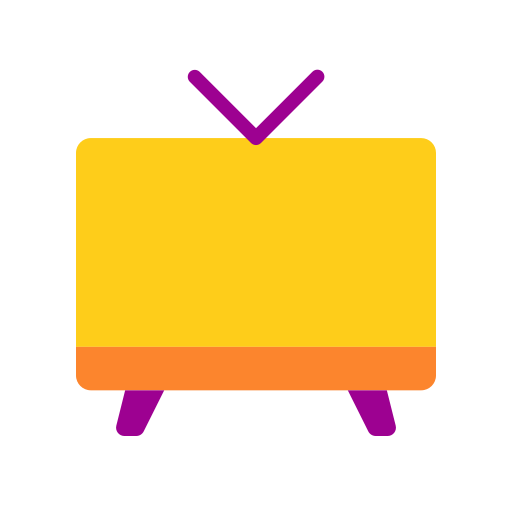 televisie Good Ware Flat icoon