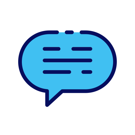 Bubble speech Good Ware Lineal Color icon