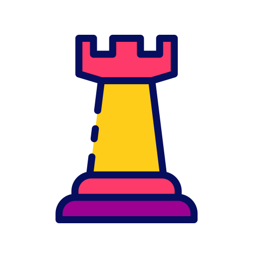 チェスの駒 Good Ware Lineal Color icon