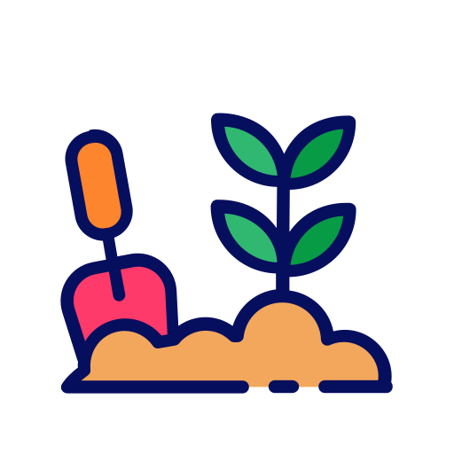 Gardening Good Ware Lineal Color icon