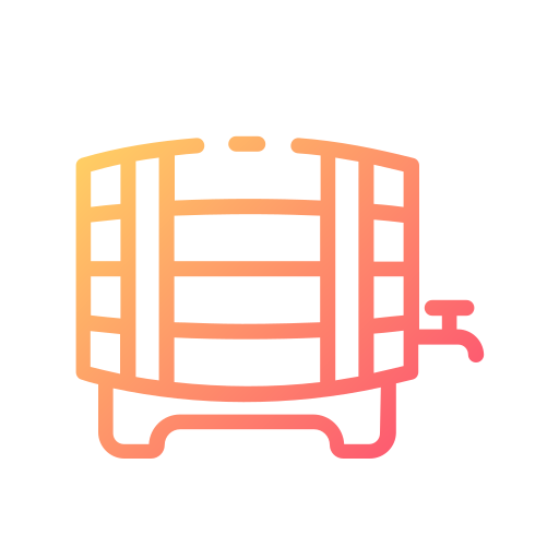 Beer keg Good Ware Gradient icon