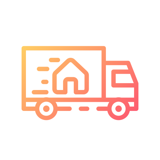 Moving home Good Ware Gradient icon
