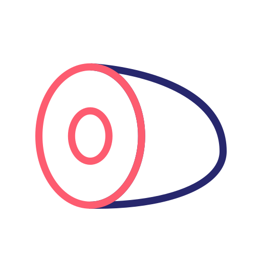 ハムレッグ Generic Outline Color icon