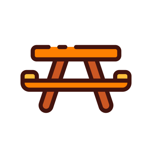ピクニック用のテーブル Good Ware Lineal Color icon