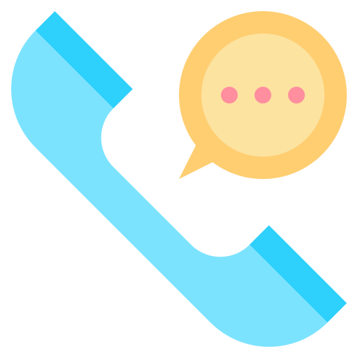 Phone chat Good Ware Flat icon