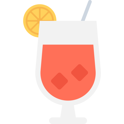 cocktail Flat Color Flat icon