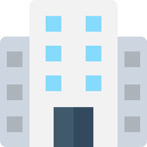 hotel Flat Color Flat icon