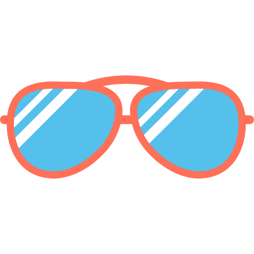 Sunglasses Flat Color Flat icon