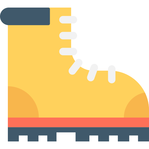 Boot Flat Color Flat icon