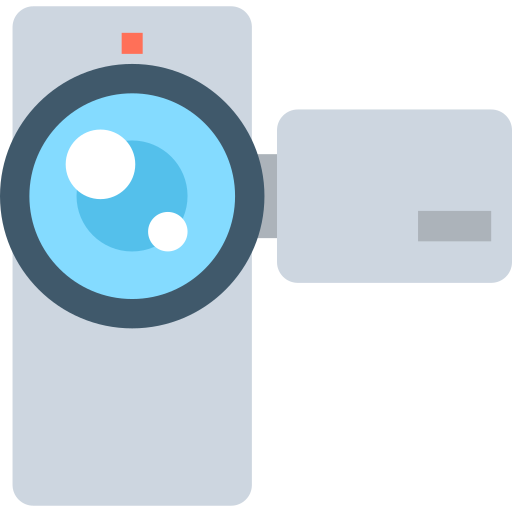 camcorder Flat Color Flat icon