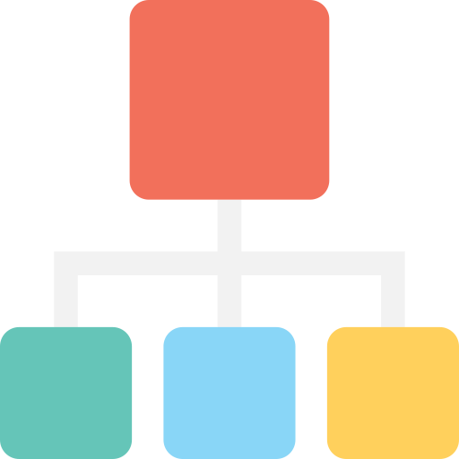 Diagram Flat Color Flat icon