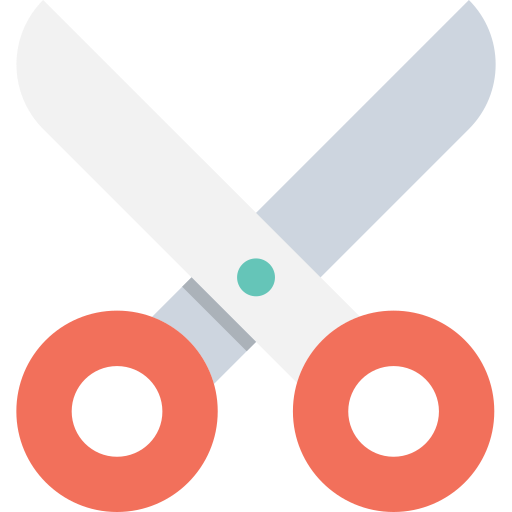 Scissors Flat Color Flat icon