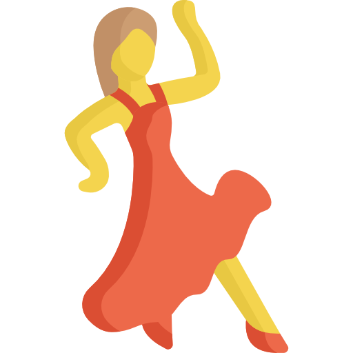 Dancer Special Flat icon