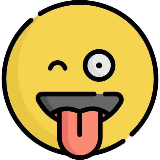 Tongue out Special Lineal color icon