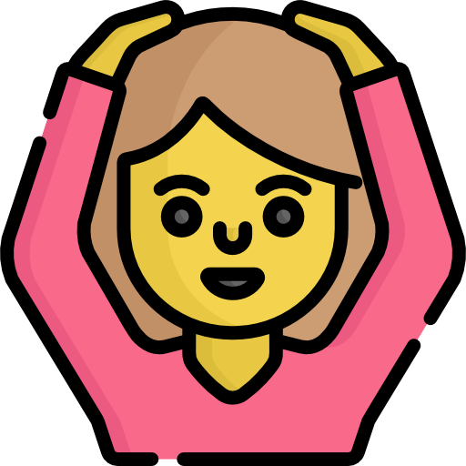 Arms up Special Lineal color icon