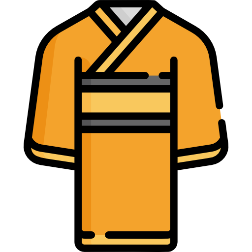 Kimono Special Lineal color icon