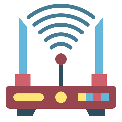 sygnał wi-fi Generic Flat ikona
