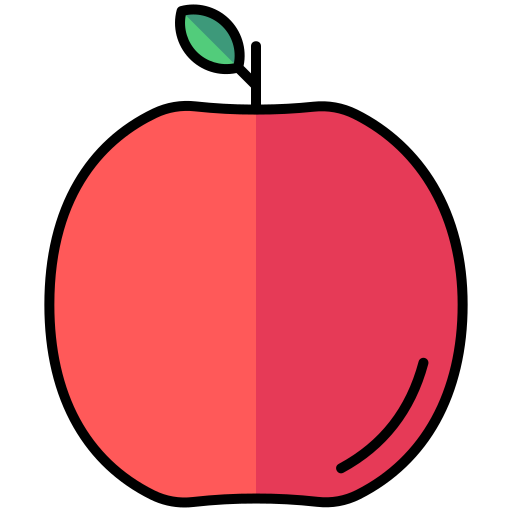 maçã Generic Outline Color Ícone