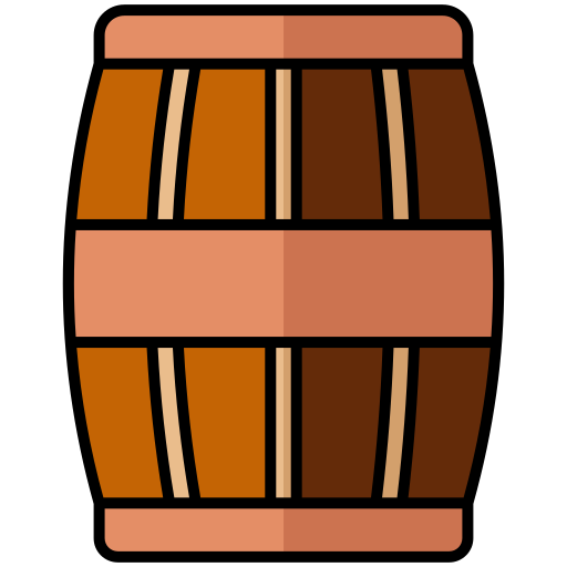 barril Generic Outline Color Ícone