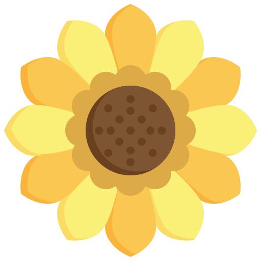 słoneczniki Generic Flat ikona