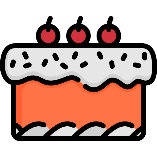 kuchen Generic Outline Color icon
