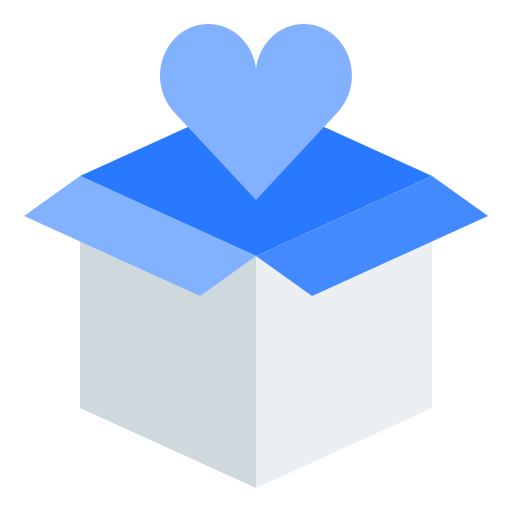 geschenkdoos Generic Blue icoon