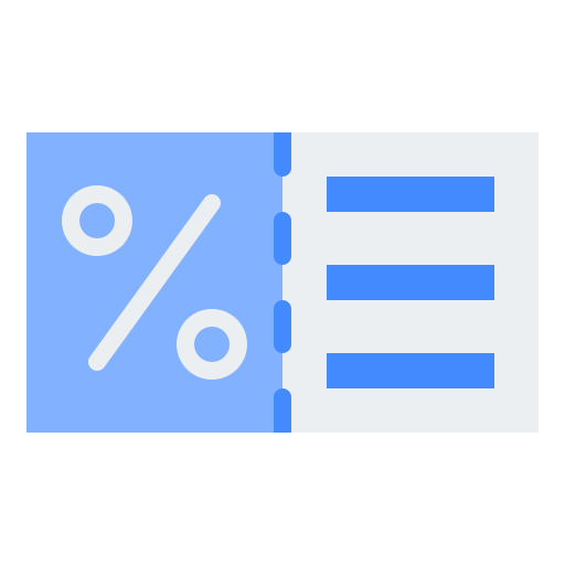 Voucher Generic Blue icon