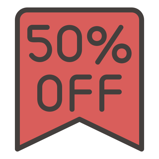 50% Generic Outline Color icon