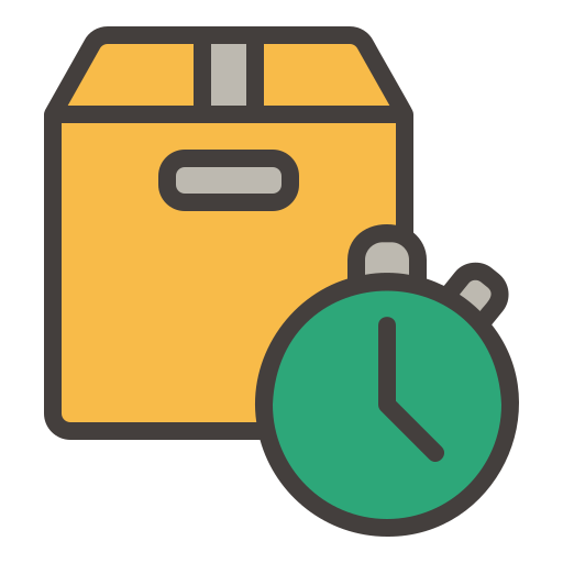Delivery time Generic Outline Color icon