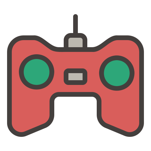 gamepad Generic Outline Color icona
