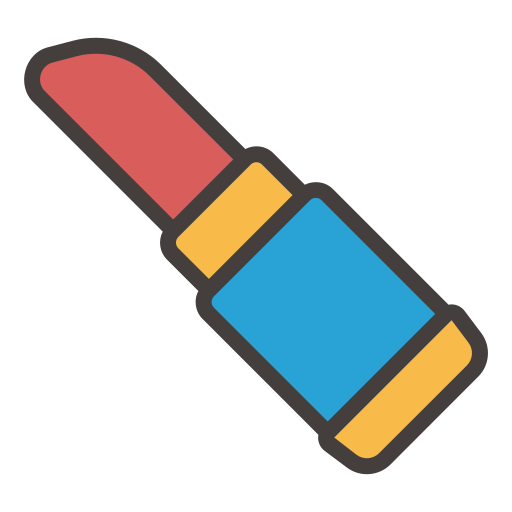 lippenstift Generic Outline Color icoon